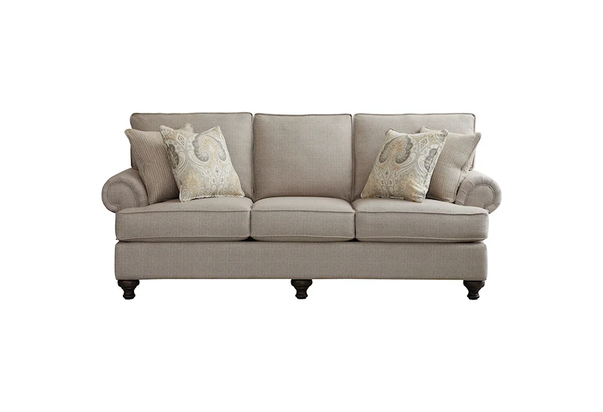 Madison Queen Sleeper Sofa by Bassett at Esprit Decor Home Furnishings